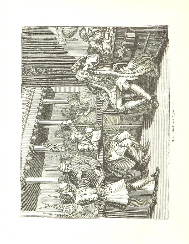 An illustration from Pictorial Half-hours, edited by C. K, 1850, leaf 440