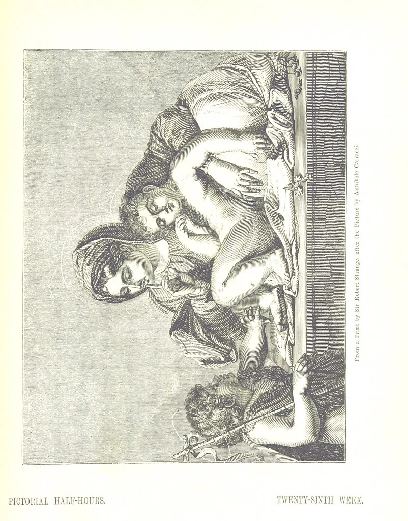 An illustration from Pictorial Half-hours, edited by C. K, 1850, leaf 617