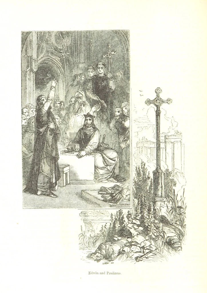 An illustration from Pictorial Half-hours, edited by C. K, 1850, leaf 86