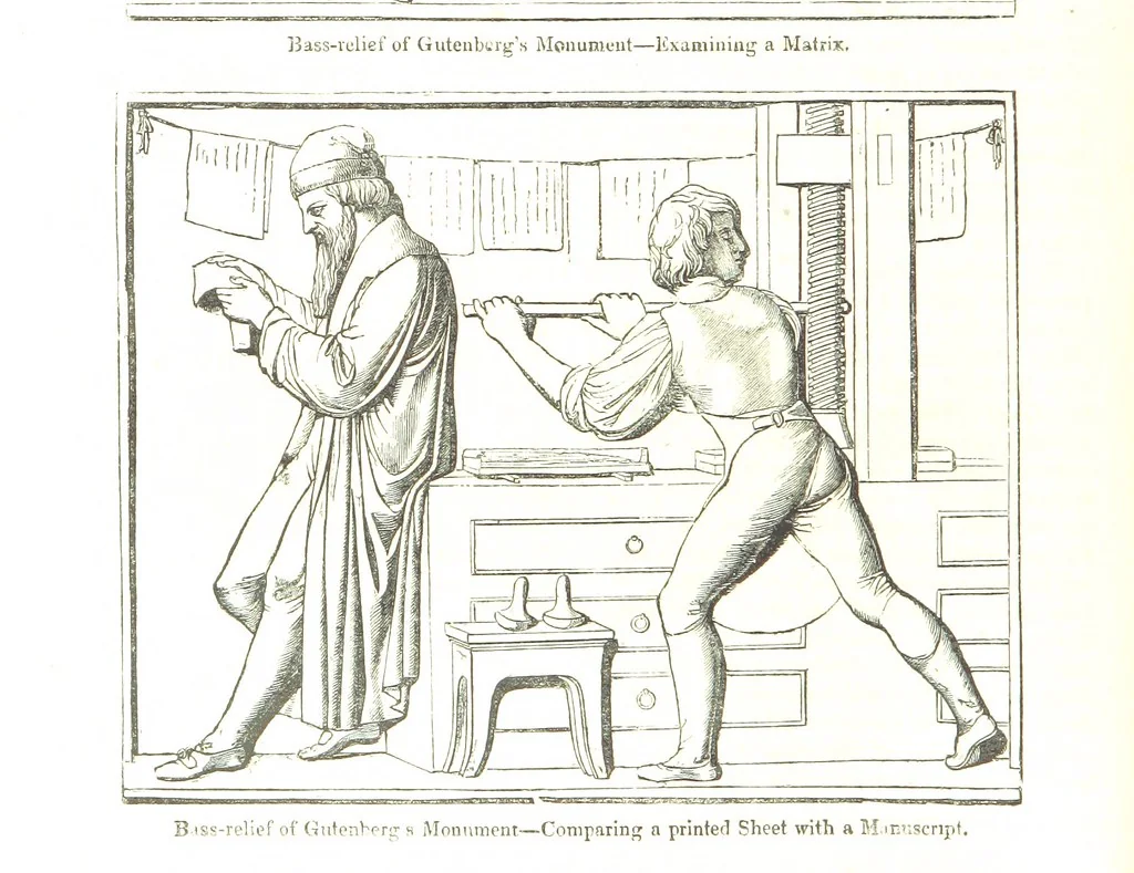An illustration from Pictorial Half-hours, edited by C. K, 1850, leaf 90