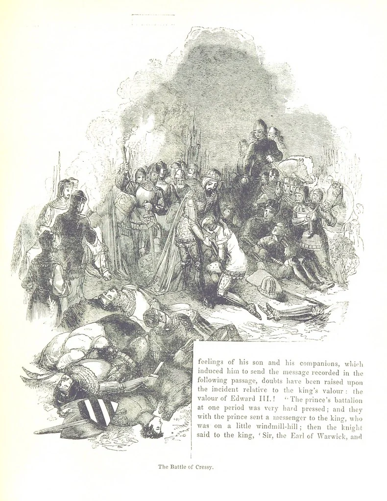 An illustration from Pictorial Half-hours, edited by C. K, 1850, leaf 107