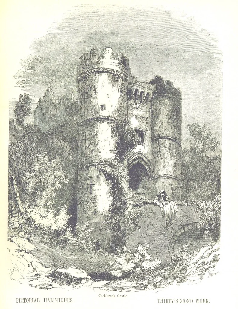 An illustration from Pictorial Half-hours, edited by C. K, 1850, leaf 135
