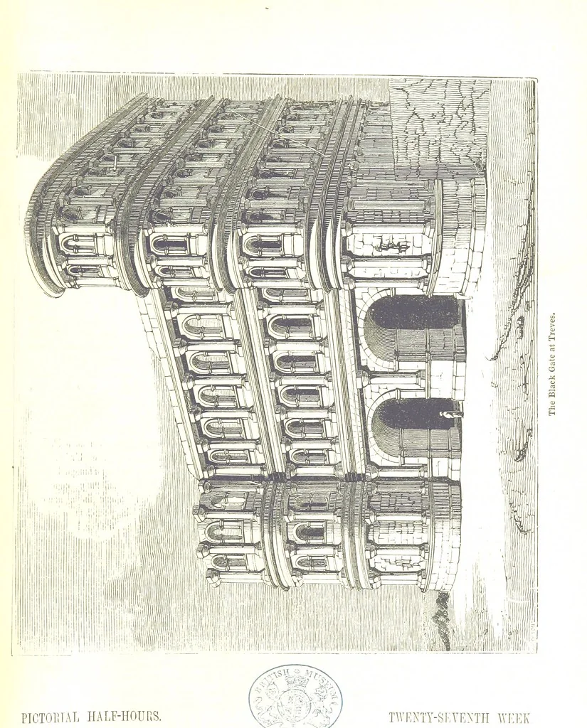 An illustration from Pictorial Half-hours, edited by C. K, 1850, leaf 15