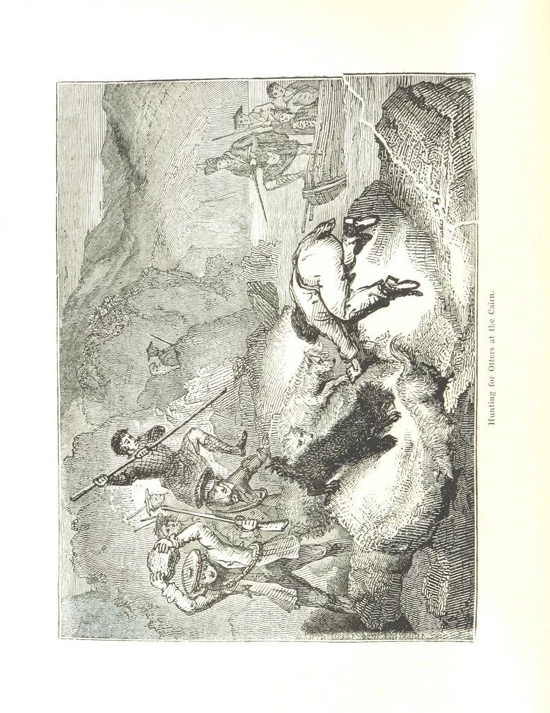 An illustration from Pictorial Half-hours, edited by C. K, 1850, leaf 194