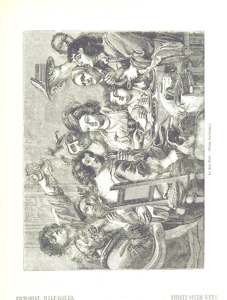 An illustration from Pictorial Half-hours, edited by C. K, 1850, leaf 231