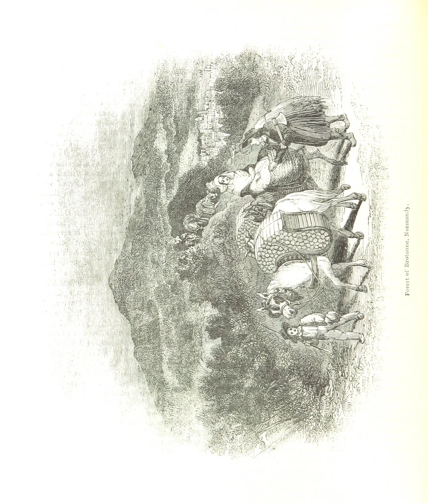 An illustration from Pictorial Half-hours, edited by C. K, 1850, leaf 250