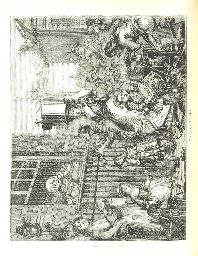 An illustration from Pictorial Half-hours, edited by C. K, 1850, leaf 296