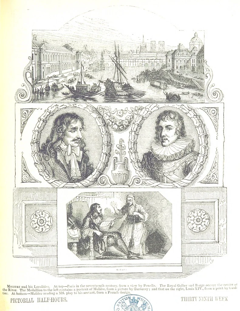 An illustration from Pictorial Half-hours, edited by C. K, 1850, leaf 301