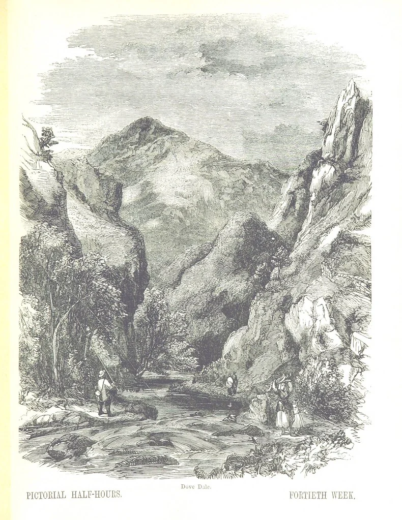 An illustration from Pictorial Half-hours, edited by C. K, 1850, leaf 331