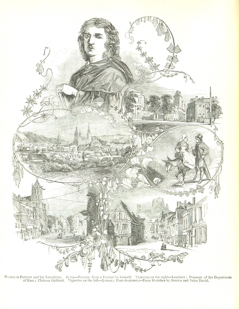 An illustration from Pictorial Half-hours, edited by C. K, 1850, leaf 342