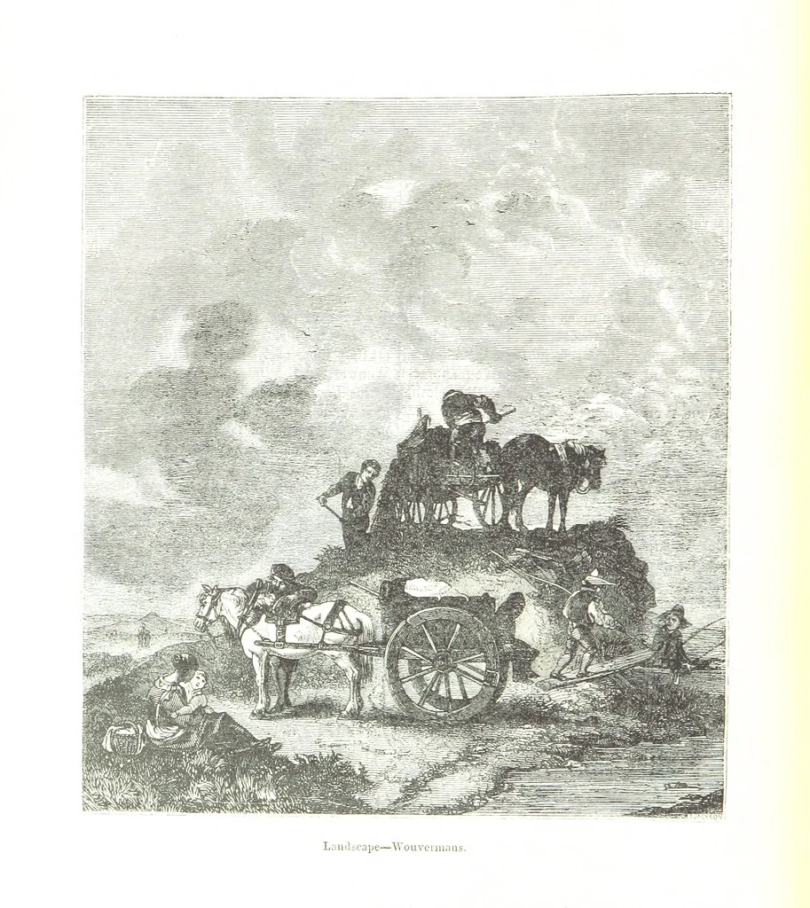An illustration from Pictorial Half-hours, edited by C. K, 1850, leaf 358