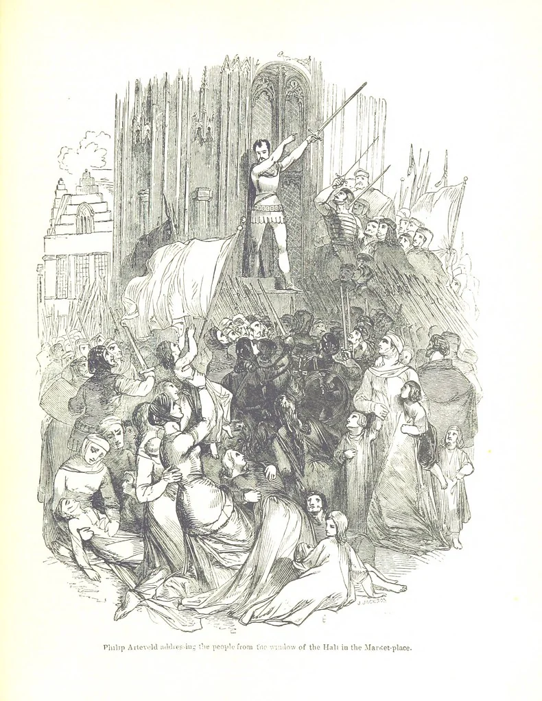 An illustration from Pictorial Half-hours, edited by C. K, 1850, leaf 391