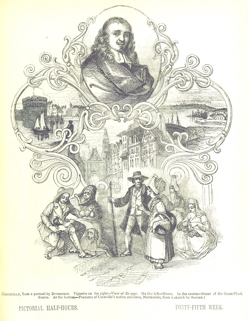 An illustration from Pictorial Half-hours, edited by C. K, 1850, leaf 451
