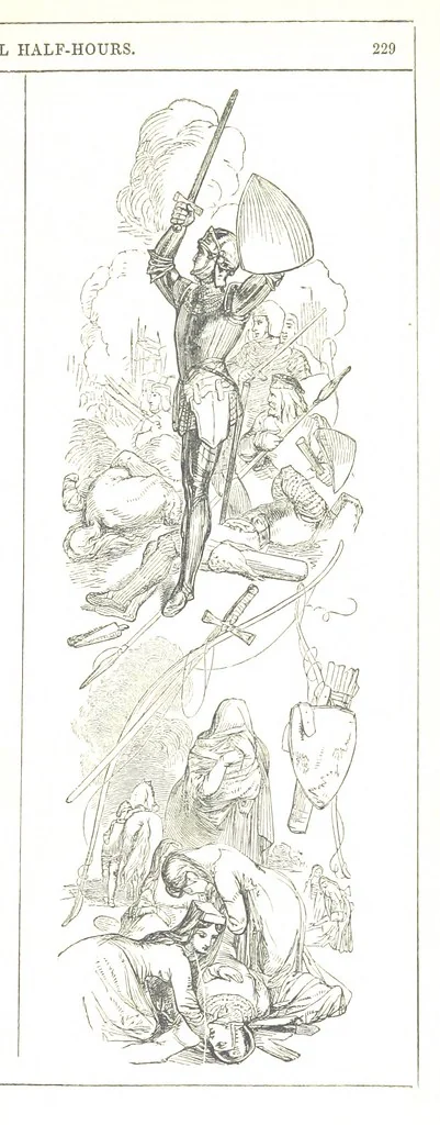 An illustration from Pictorial Half-hours, edited by C. K, 1850, leaf 559