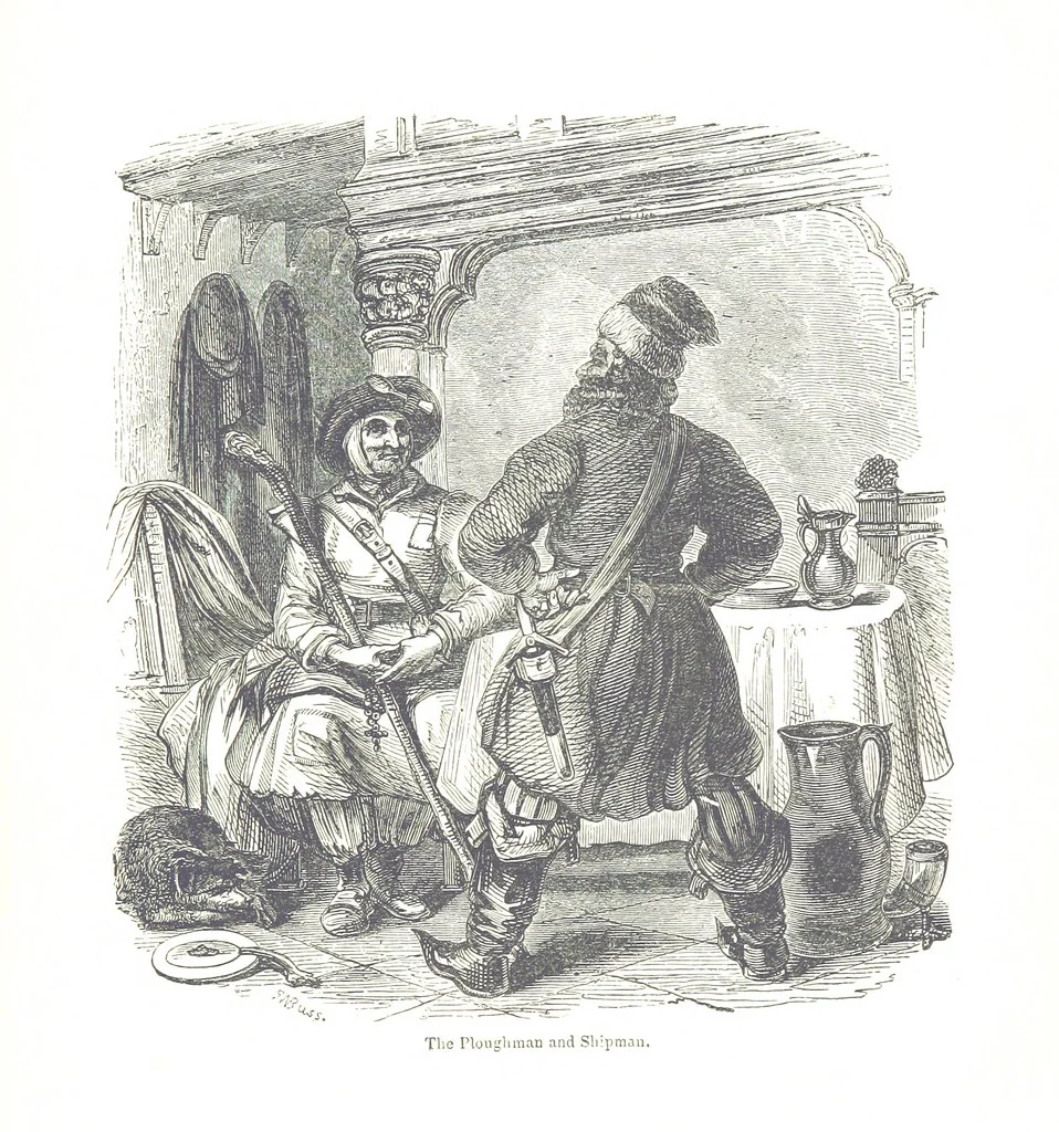 An illustration from Pictorial Half-hours, edited by C. K, 1850, leaf 627