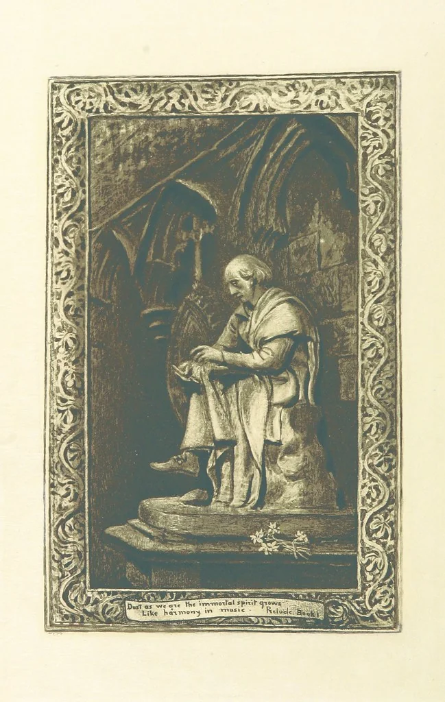 An illustration from Through the Wordsworth Country. [Illustrations] by H. Goodwin [text by] W. K. L.P, 1887, leaf 10