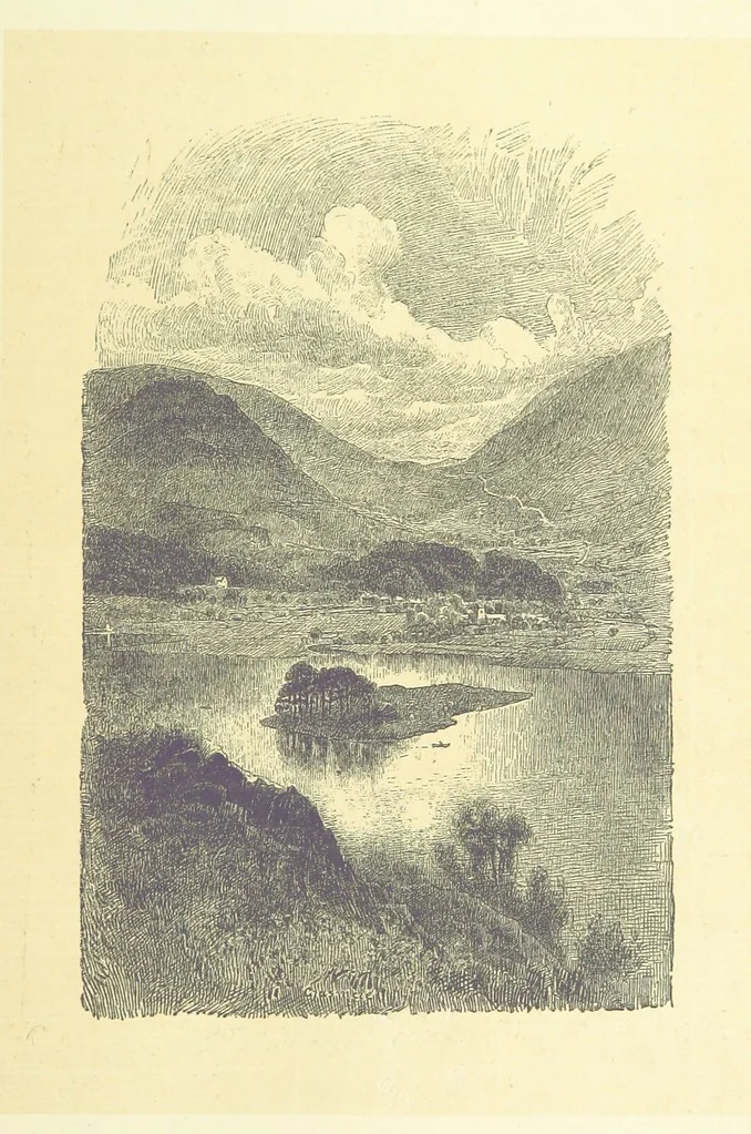 An illustration from Through the Wordsworth Country. [Illustrations] by H. Goodwin [text by] W. K. L.P, 1887, leaf 103