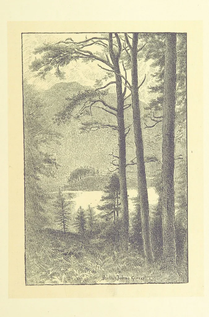 An illustration from Through the Wordsworth Country. [Illustrations] by H. Goodwin [text by] W. K. L.P, 1887, leaf 127