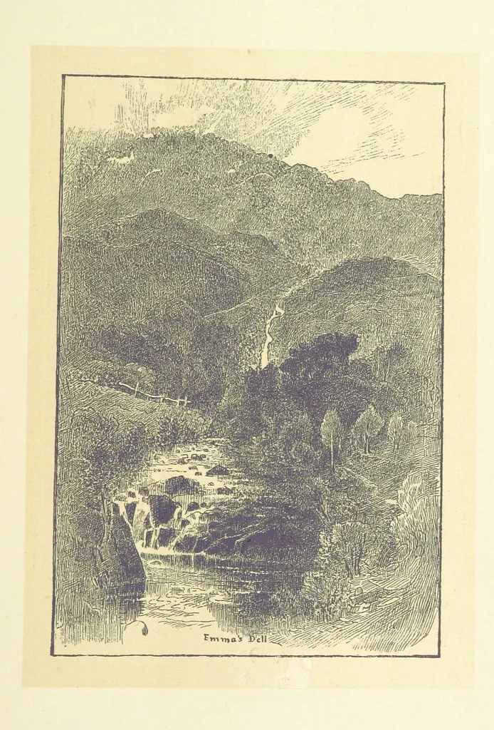 An illustration from Through the Wordsworth Country. [Illustrations] by H. Goodwin [text by] W. K. L.P, 1887, leaf 137