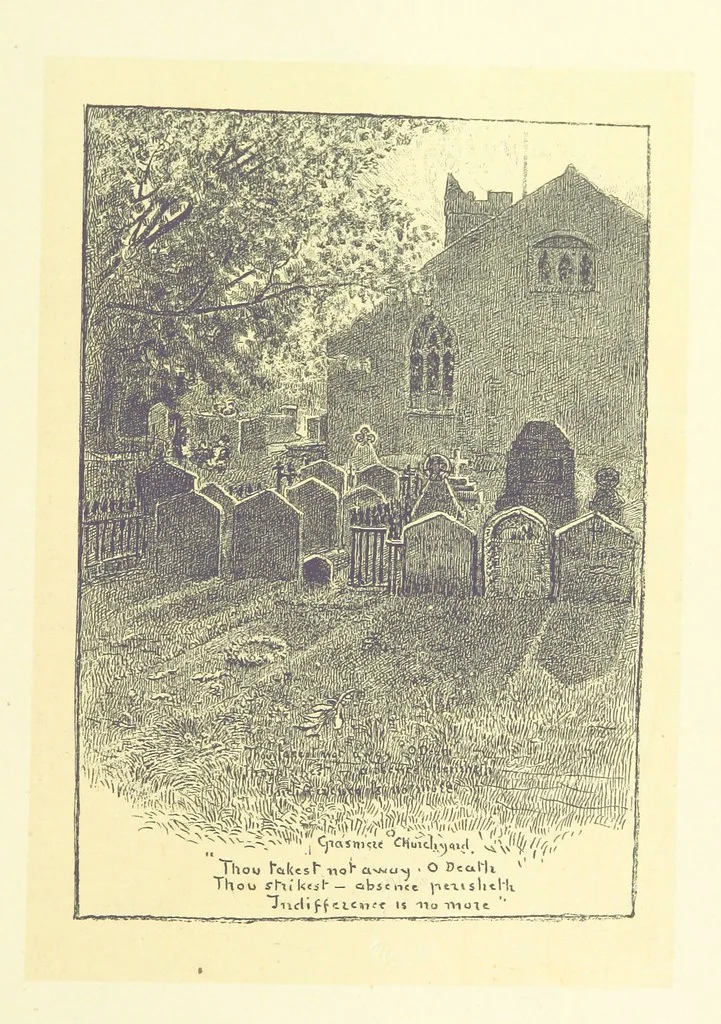 An illustration from Through the Wordsworth Country. [Illustrations] by H. Goodwin [text by] W. K. L.P, 1887, leaf 193