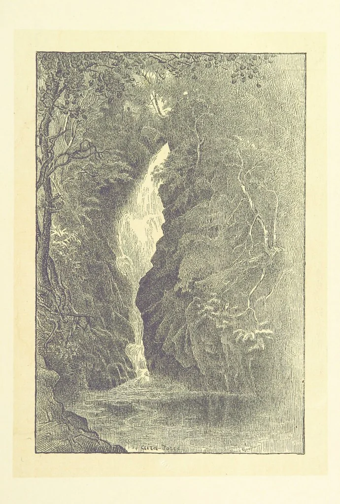 An illustration from Through the Wordsworth Country. [Illustrations] by H. Goodwin [text by] W. K. L.P, 1887, leaf 231