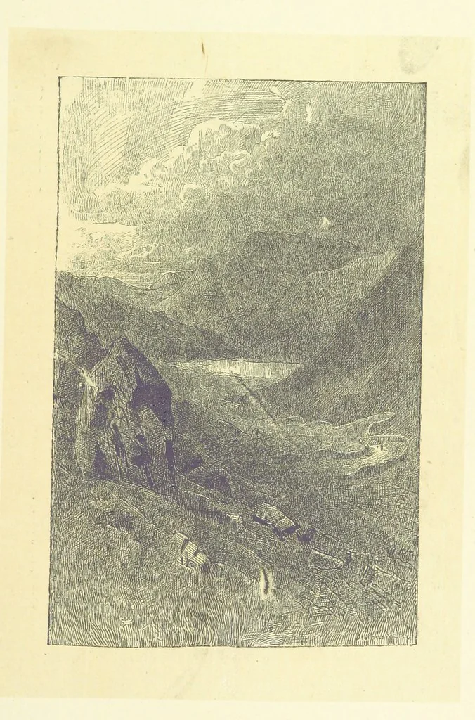 An illustration from Through the Wordsworth Country. [Illustrations] by H. Goodwin [text by] W. K. L.P, 1887, leaf 239