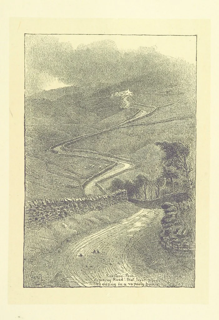An illustration from Through the Wordsworth Country. [Illustrations] by H. Goodwin [text by] W. K. L.P, 1887, leaf 247