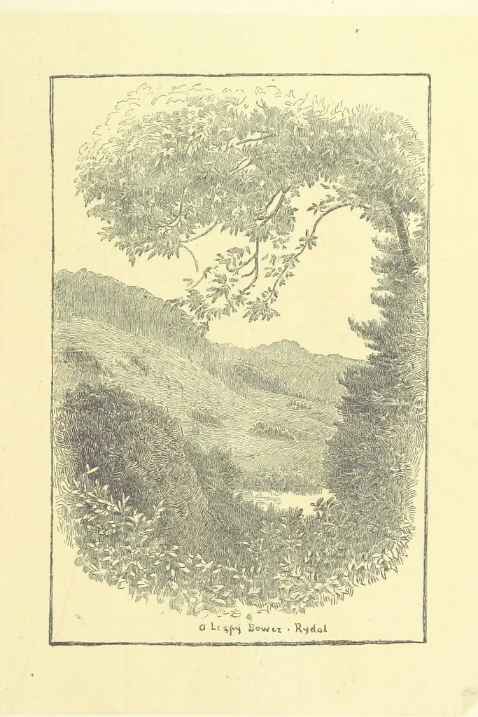 An illustration from Through the Wordsworth Country. [Illustrations] by H. Goodwin [text by] W. K. L.P, 1887, leaf 305