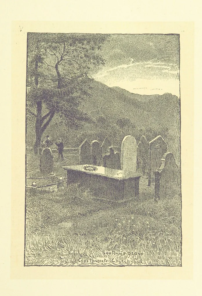 An illustration from Through the Wordsworth Country. [Illustrations] by H. Goodwin [text by] W. K. L.P, 1887, leaf 373