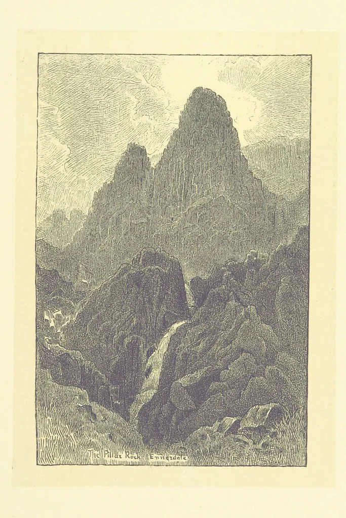 An illustration from Through the Wordsworth Country. [Illustrations] by H. Goodwin [text by] W. K. L.P, 1887, leaf 391