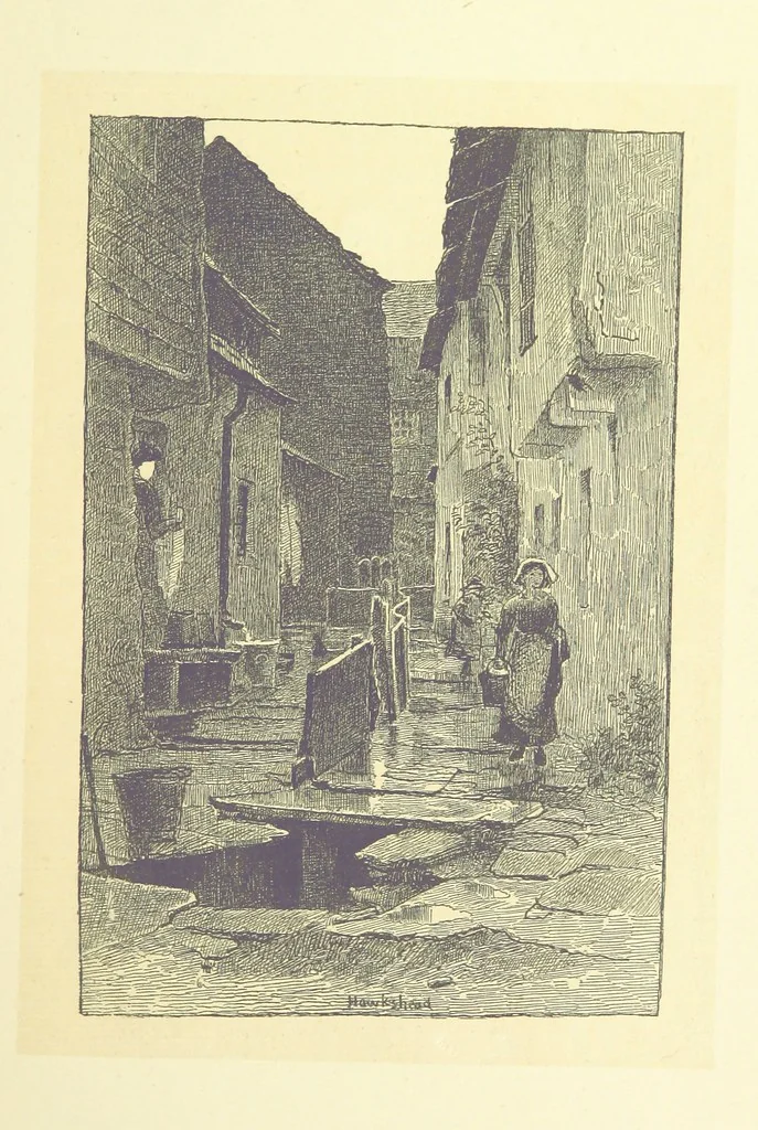 An illustration from Through the Wordsworth Country. [Illustrations] by H. Goodwin [text by] W. K. L.P, 1887, leaf 51
