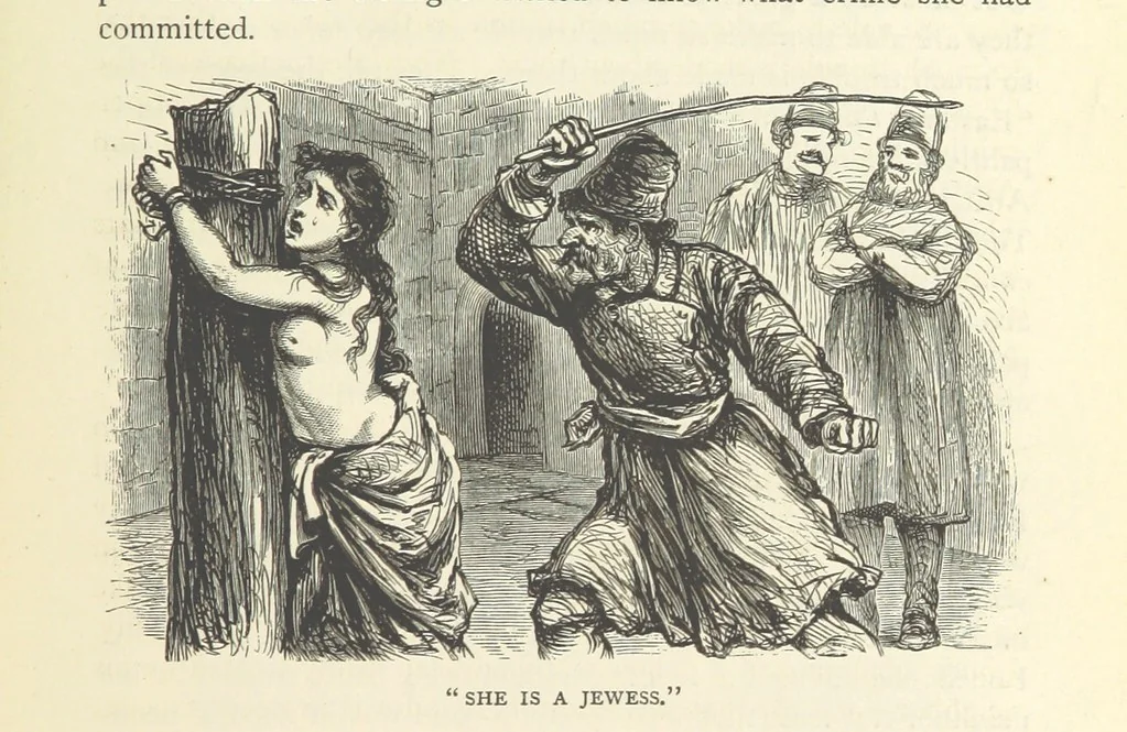 An illustration from Backsheesh! or, Life and Adventures in the Orient. With descriptive and humorous sketches. ... With ... illustrations, etc, 1875, leaf 103