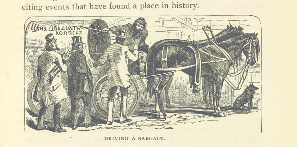 An illustration from Backsheesh! or, Life and Adventures in the Orient. With descriptive and humorous sketches. ... With ... illustrations, etc, 1875, leaf 118