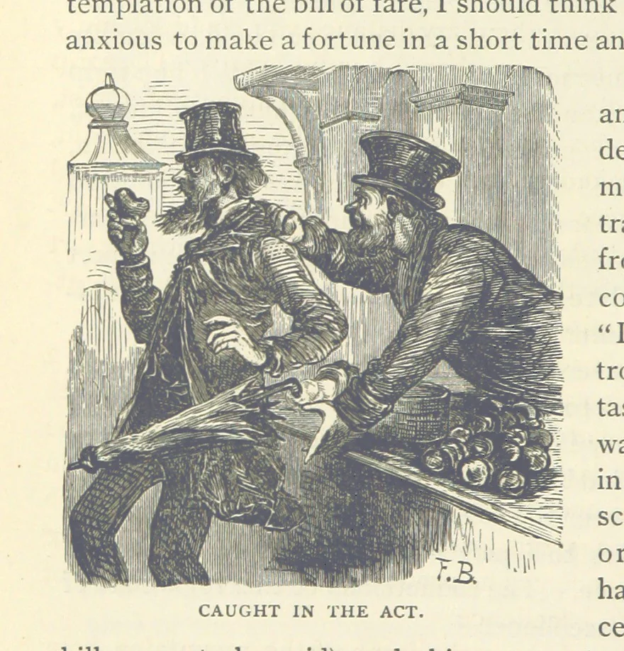 An illustration from Backsheesh! or, Life and Adventures in the Orient. With descriptive and humorous sketches. ... With ... illustrations, etc, 1875, leaf 122