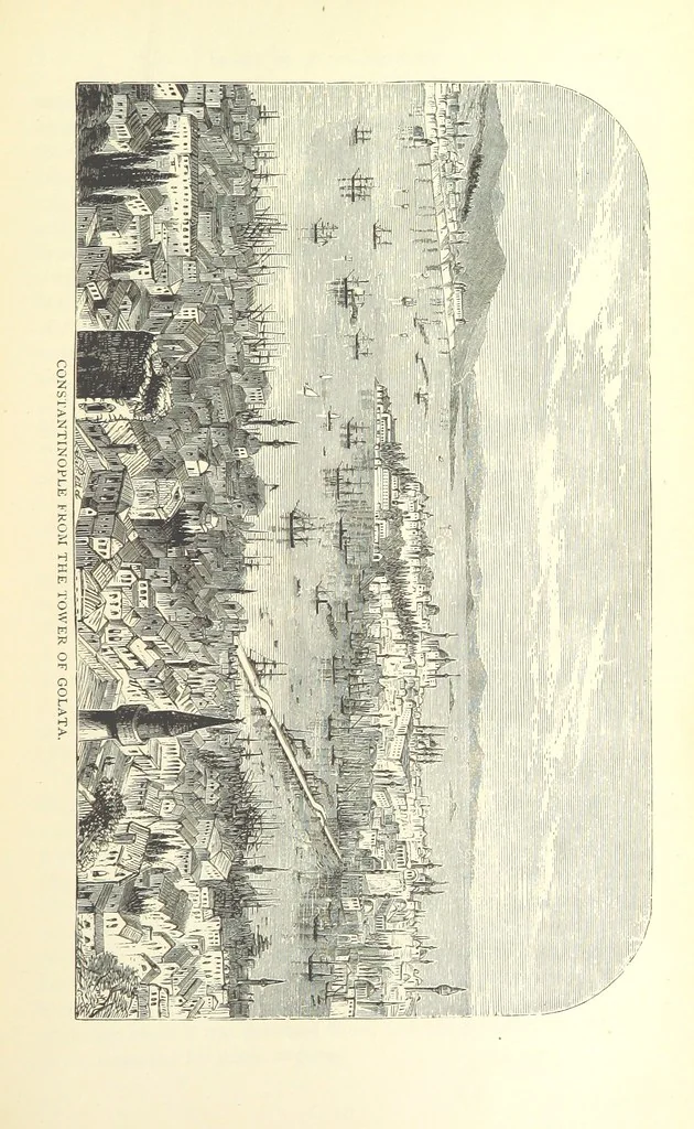 An illustration from Backsheesh! or, Life and Adventures in the Orient. With descriptive and humorous sketches. ... With ... illustrations, etc, 1875, leaf 133