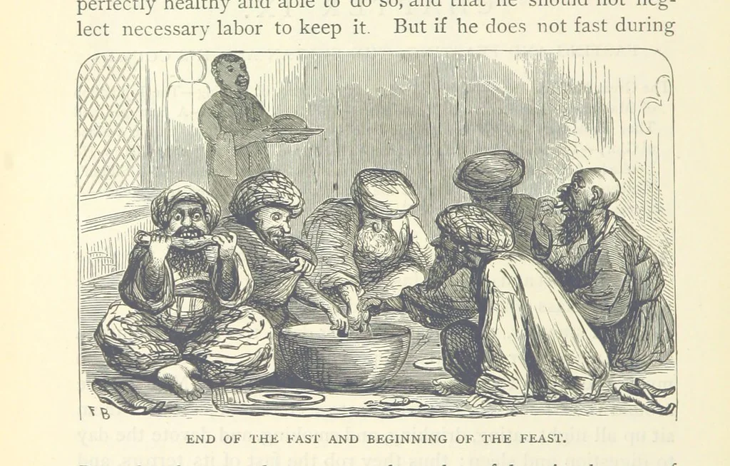 An illustration from Backsheesh! or, Life and Adventures in the Orient. With descriptive and humorous sketches. ... With ... illustrations, etc, 1875, leaf 160