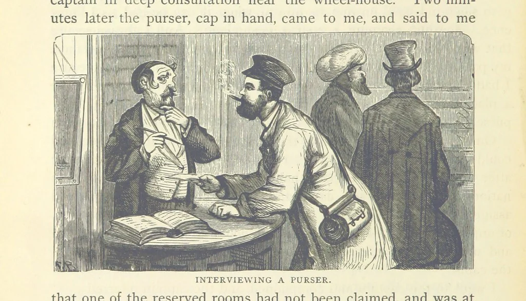 An illustration from Backsheesh! or, Life and Adventures in the Orient. With descriptive and humorous sketches. ... With ... illustrations, etc, 1875, leaf 198