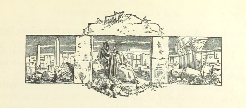 An illustration from Backsheesh! or, Life and Adventures in the Orient. With descriptive and humorous sketches. ... With ... illustrations, etc, 1875, leaf 211