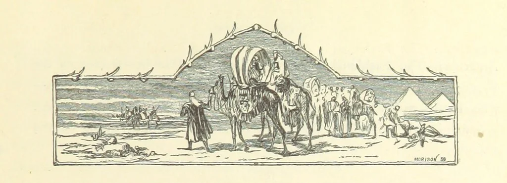 An illustration from Backsheesh! or, Life and Adventures in the Orient. With descriptive and humorous sketches. ... With ... illustrations, etc, 1875, leaf 23