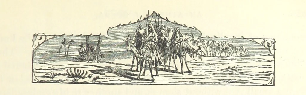 An illustration from Backsheesh! or, Life and Adventures in the Orient. With descriptive and humorous sketches. ... With ... illustrations, etc, 1875, leaf 239
