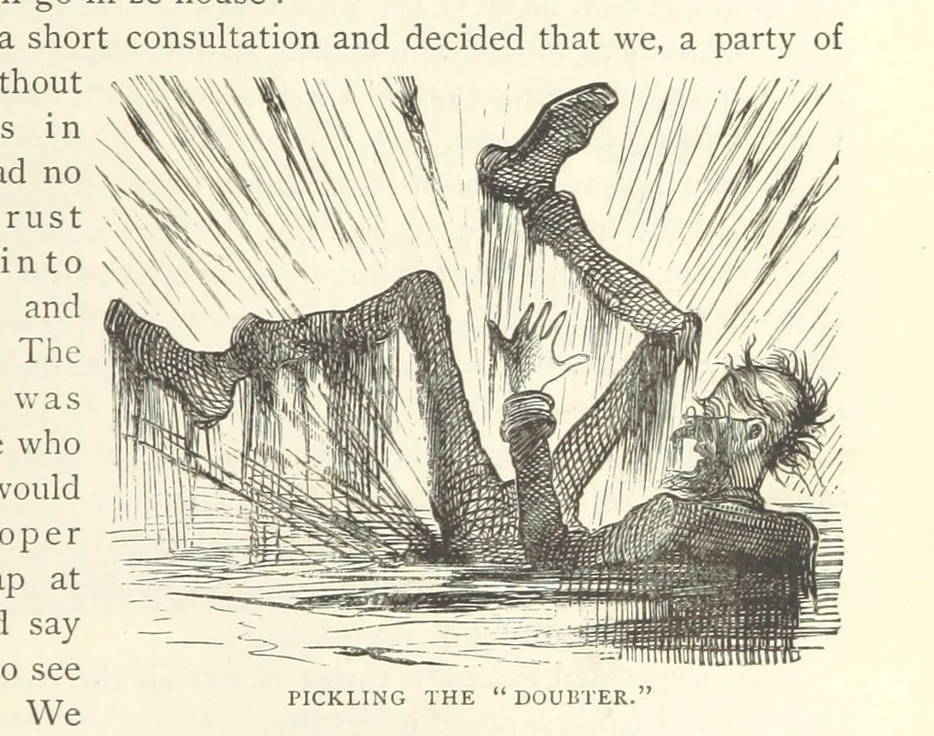 An illustration from Backsheesh! or, Life and Adventures in the Orient. With descriptive and humorous sketches. ... With ... illustrations, etc, 1875, leaf 243