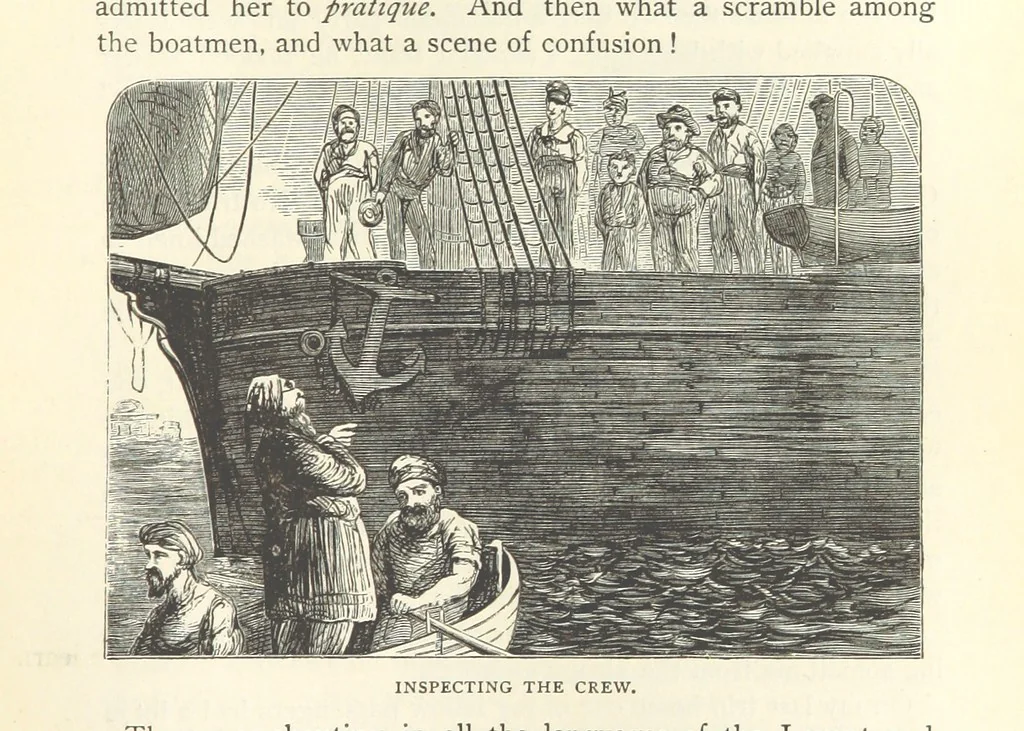 An illustration from Backsheesh! or, Life and Adventures in the Orient. With descriptive and humorous sketches. ... With ... illustrations, etc, 1875, leaf 255