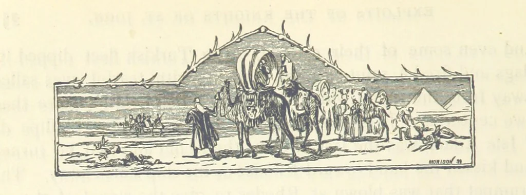 An illustration from Backsheesh! or, Life and Adventures in the Orient. With descriptive and humorous sketches. ... With ... illustrations, etc, 1875, leaf 266