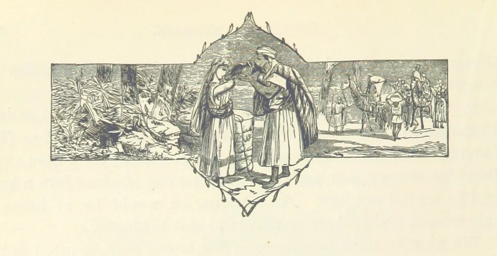 An illustration from Backsheesh! or, Life and Adventures in the Orient. With descriptive and humorous sketches. ... With ... illustrations, etc, 1875, leaf 304