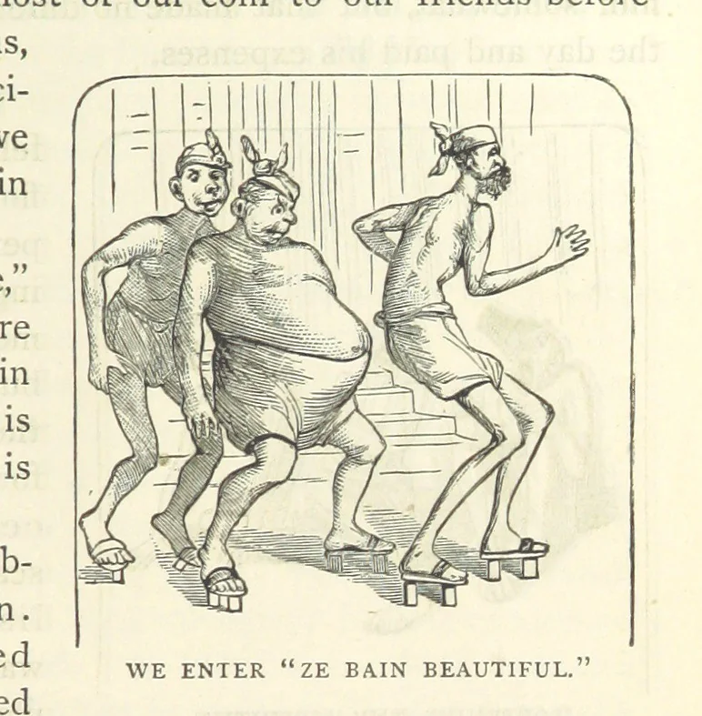 An illustration from Backsheesh! or, Life and Adventures in the Orient. With descriptive and humorous sketches. ... With ... illustrations, etc, 1875, leaf 311