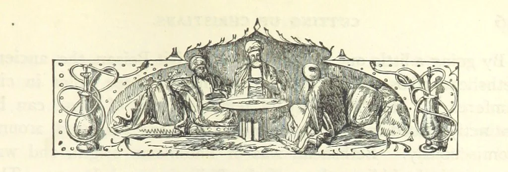 An illustration from Backsheesh! or, Life and Adventures in the Orient. With descriptive and humorous sketches. ... With ... illustrations, etc, 1875, leaf 371