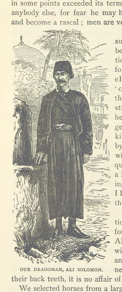 An illustration from Backsheesh! or, Life and Adventures in the Orient. With descriptive and humorous sketches. ... With ... illustrations, etc, 1875, leaf 390