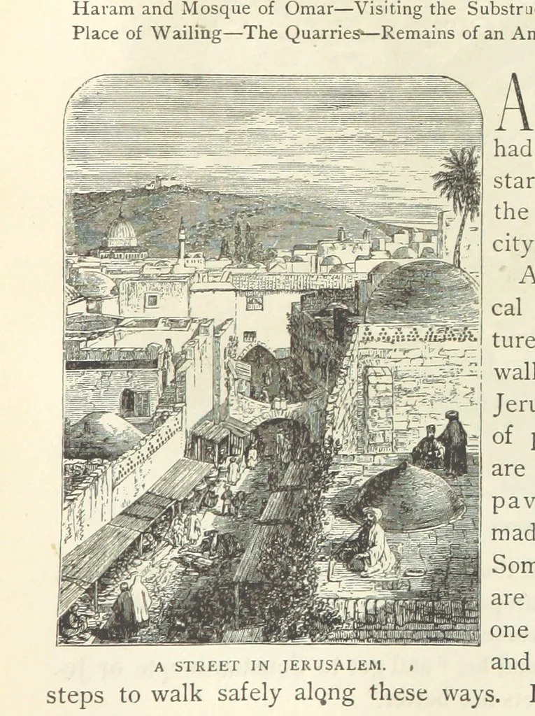 An illustration from Backsheesh! or, Life and Adventures in the Orient. With descriptive and humorous sketches. ... With ... illustrations, etc, 1875, leaf 397