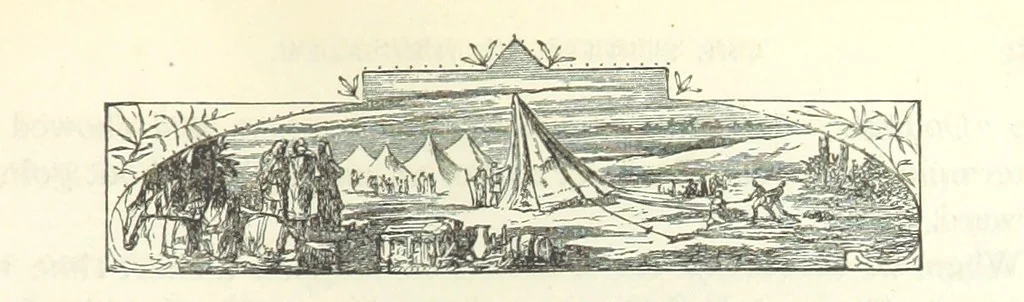 An illustration from Backsheesh! or, Life and Adventures in the Orient. With descriptive and humorous sketches. ... With ... illustrations, etc, 1875, leaf 397