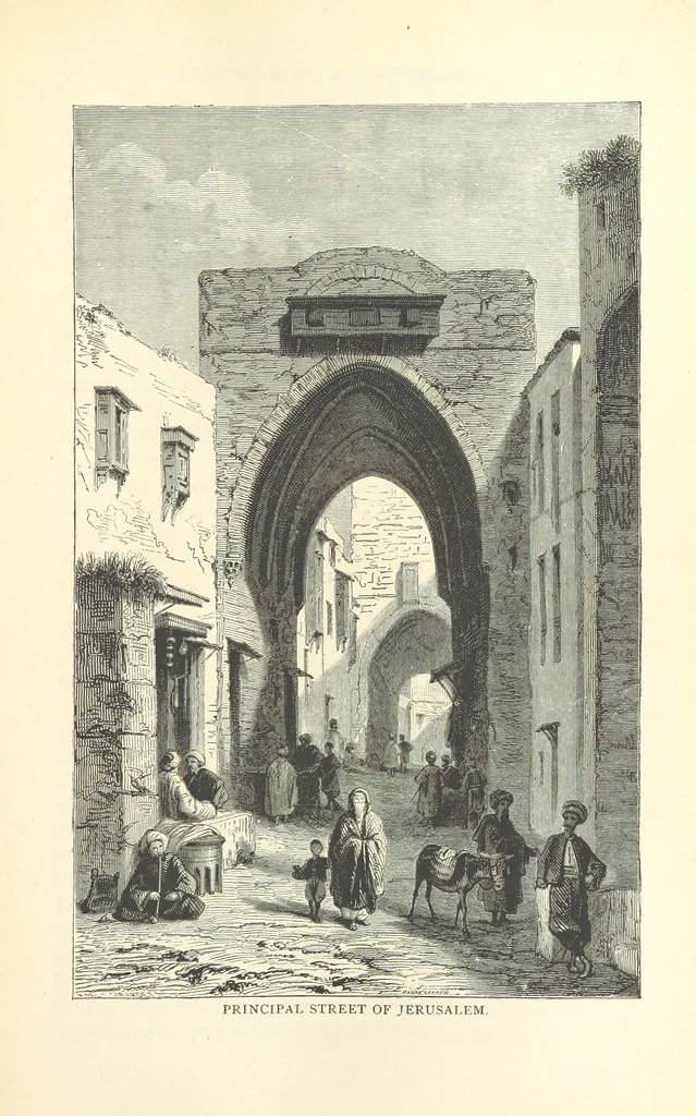An illustration from Backsheesh! or, Life and Adventures in the Orient. With descriptive and humorous sketches. ... With ... illustrations, etc, 1875, leaf 399